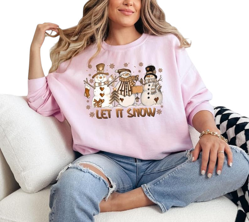 Let It Snow Christmas Sweatshirt