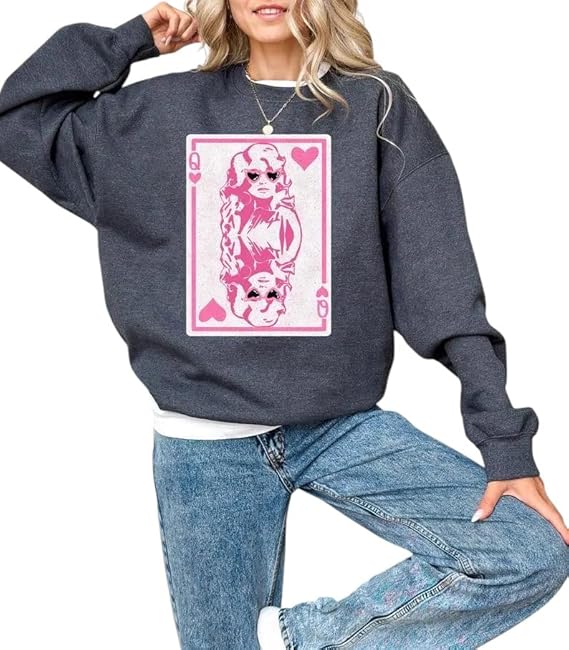 Queen of Hearts Valentine Sweatshirt