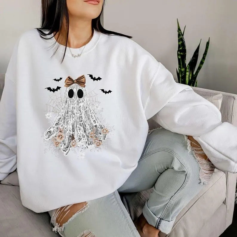 Lace Ghost Sweatshirt