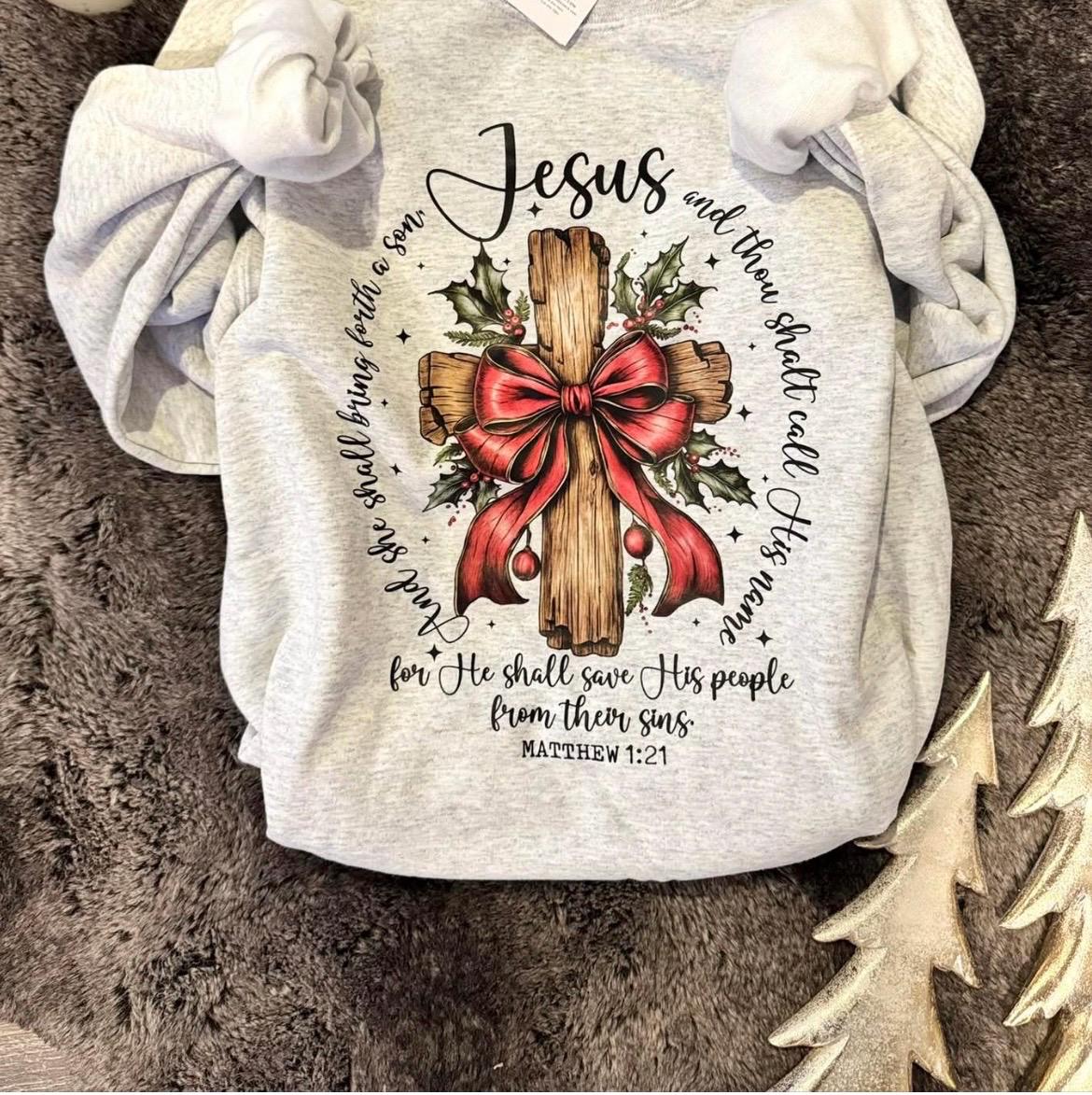 Jesus Christmas Sweatshirt