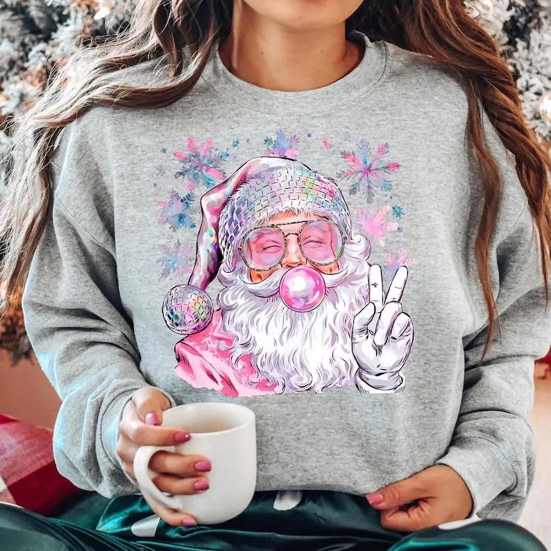 Santa Bubblegum Sweatshirt