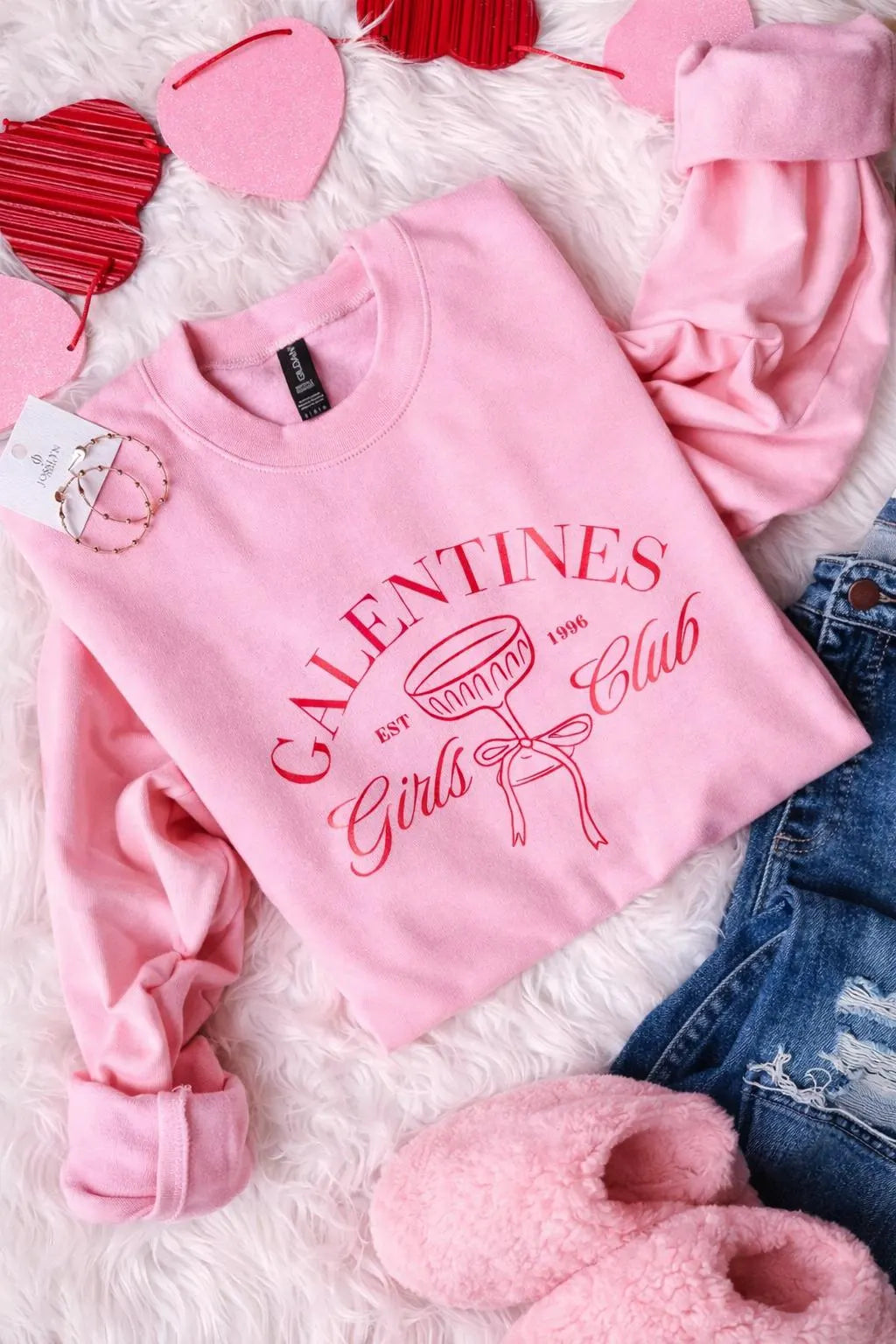 Galentines Girls Club Sweatshirt