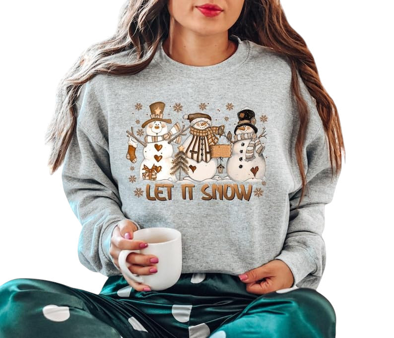 Let It Snow Christmas Sweatshirt