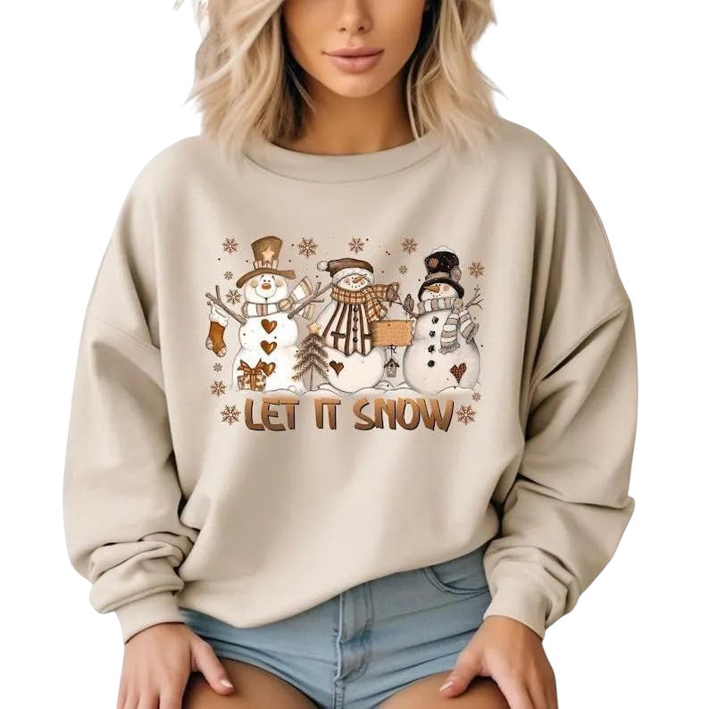Let It Snow Christmas Sweatshirt