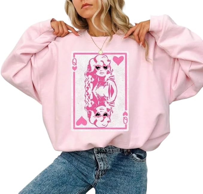 Queen of Hearts Valentine Sweatshirt