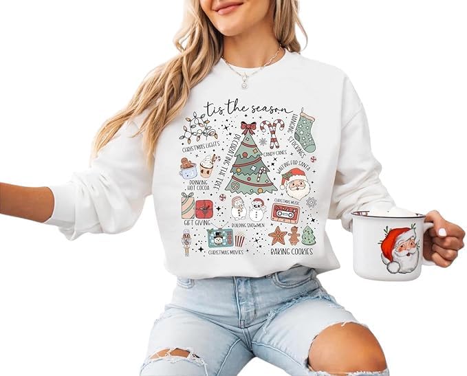 Tis The Season Christmas Sweatshirt
