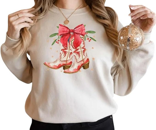 Western Christmas Sweatshirt