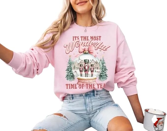 Nutcracker Snow Globe Christmas Sweatshirt