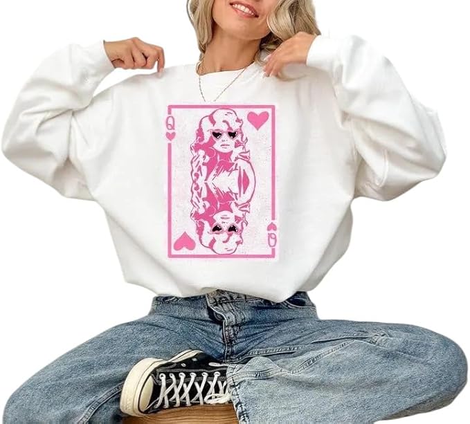 Queen of Hearts Valentine Sweatshirt