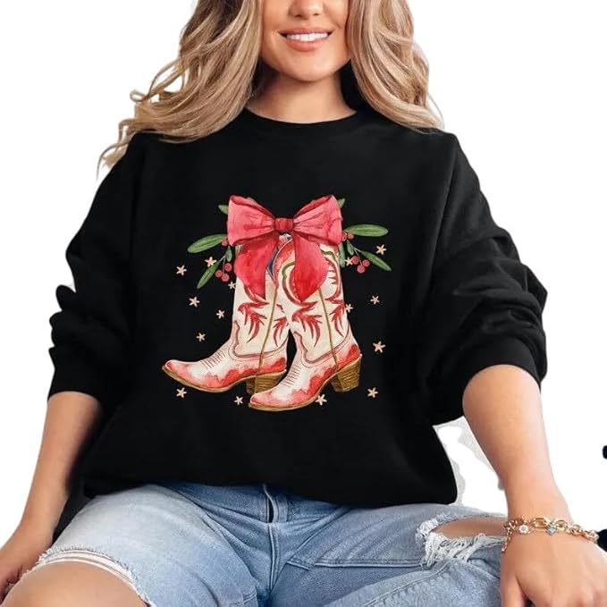 Western Christmas Sweatshirt