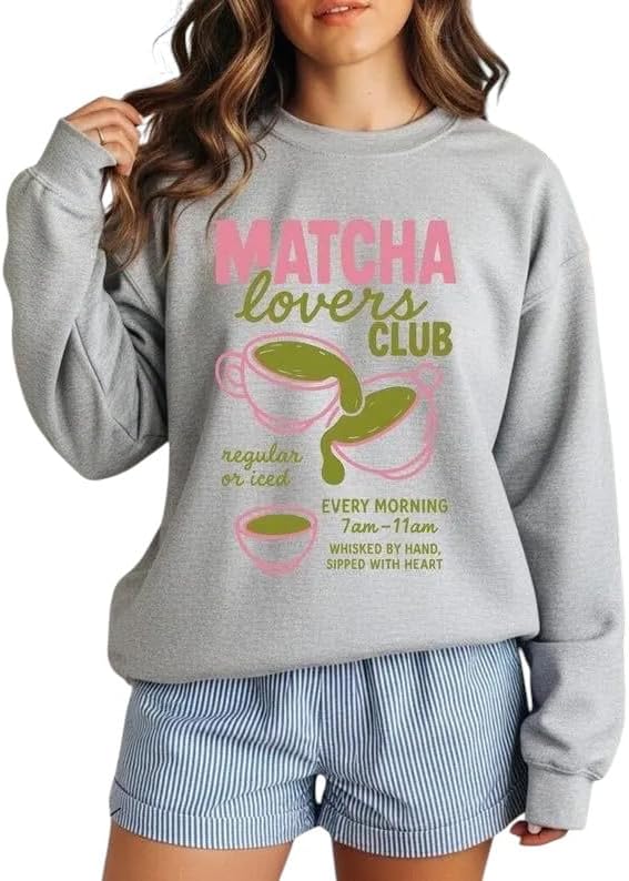 Matcha Lovers Club Sweatshirt