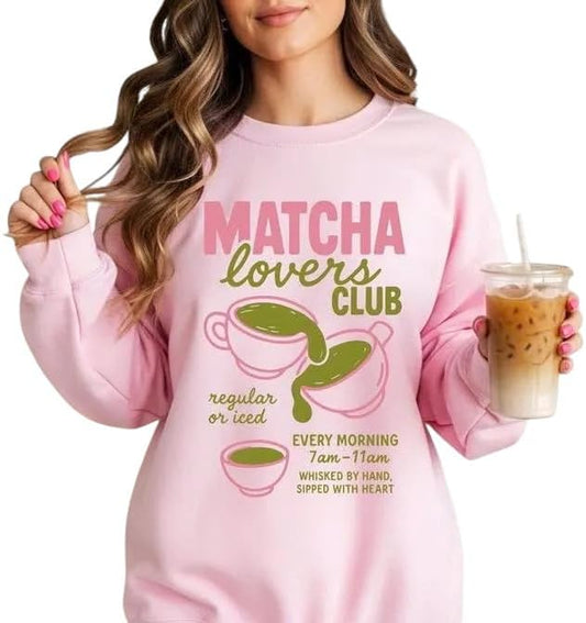 Matcha Lovers Club Sweatshirt