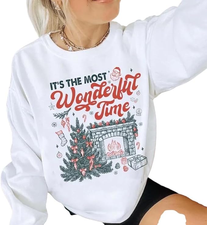 It’s The Most Wonderful Time Christmas Sweatshirt