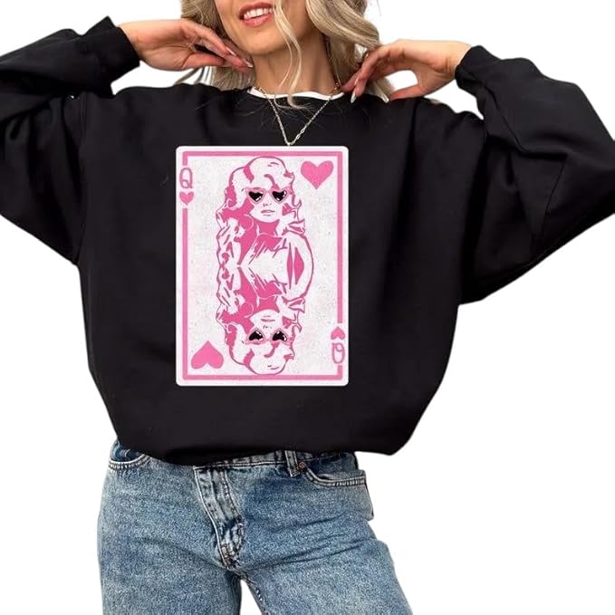 Queen of Hearts Valentine Sweatshirt