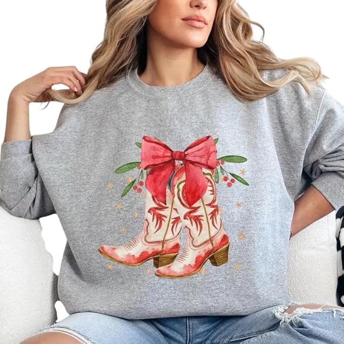 Western Christmas Sweatshirt