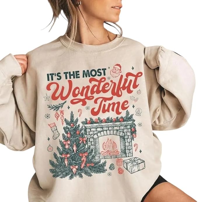 It’s The Most Wonderful Time Christmas Sweatshirt