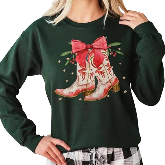 Western Christmas Sweatshirt