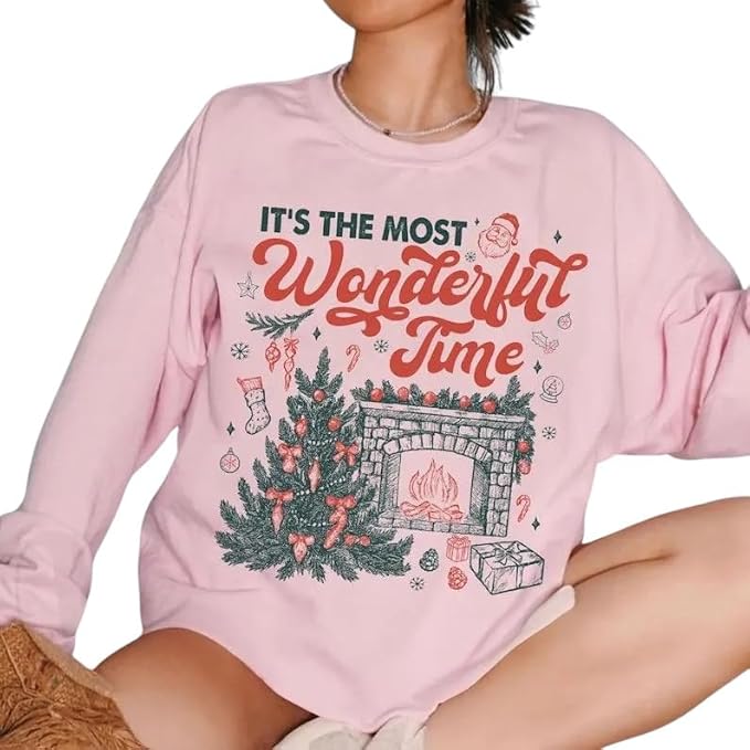 It’s The Most Wonderful Time Christmas Sweatshirt