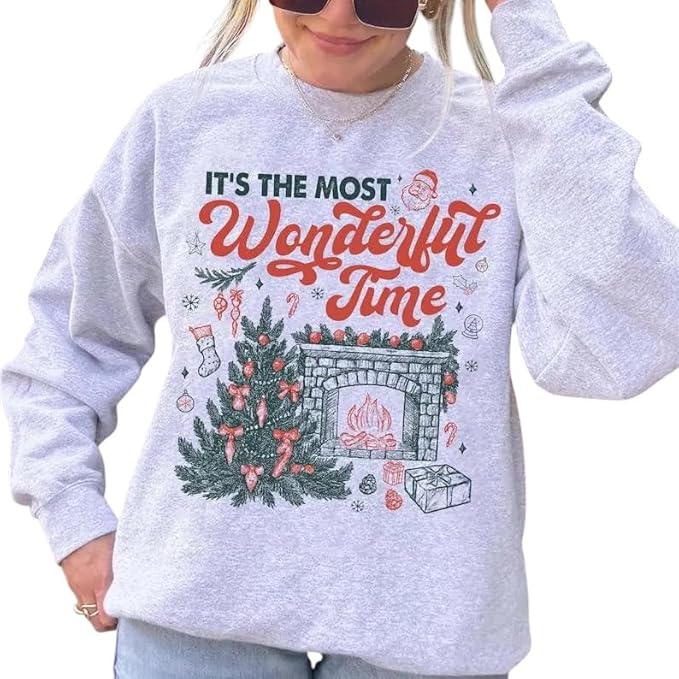 It’s The Most Wonderful Time Christmas Sweatshirt