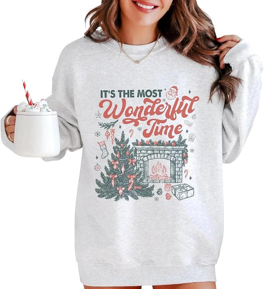 It’s The Most Wonderful Time Christmas Sweatshirt