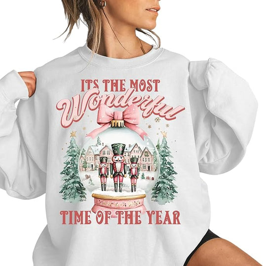 Nutcracker Snow Globe Christmas Sweatshirt