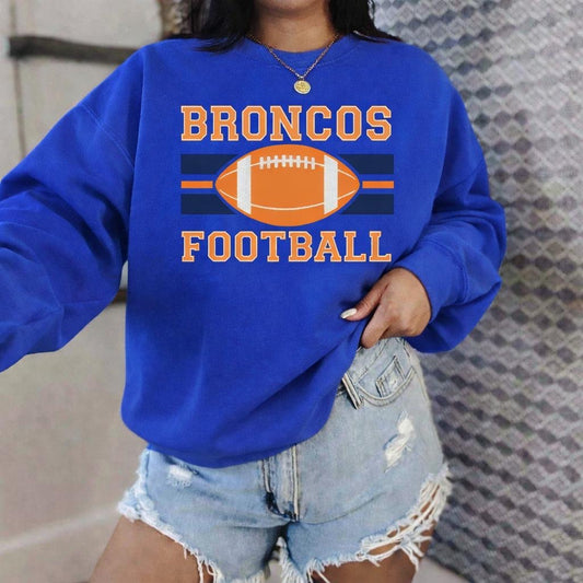 Broncos Football Sweatshirt