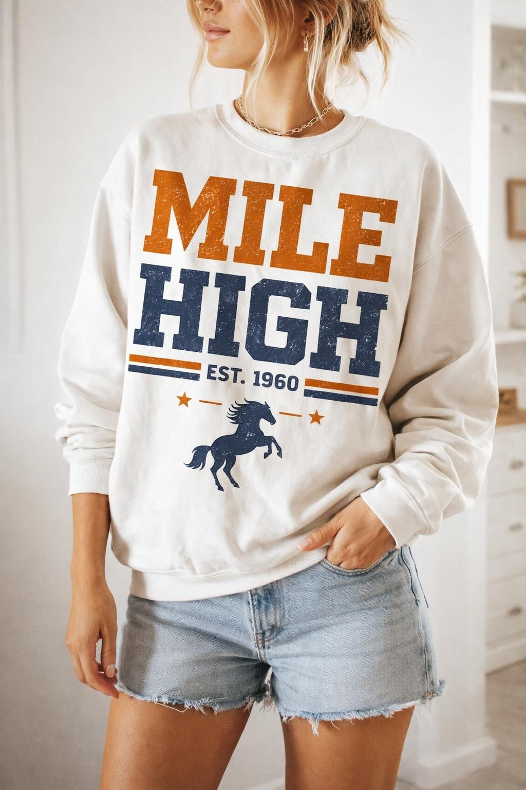 Mile High Football Sweatshirt