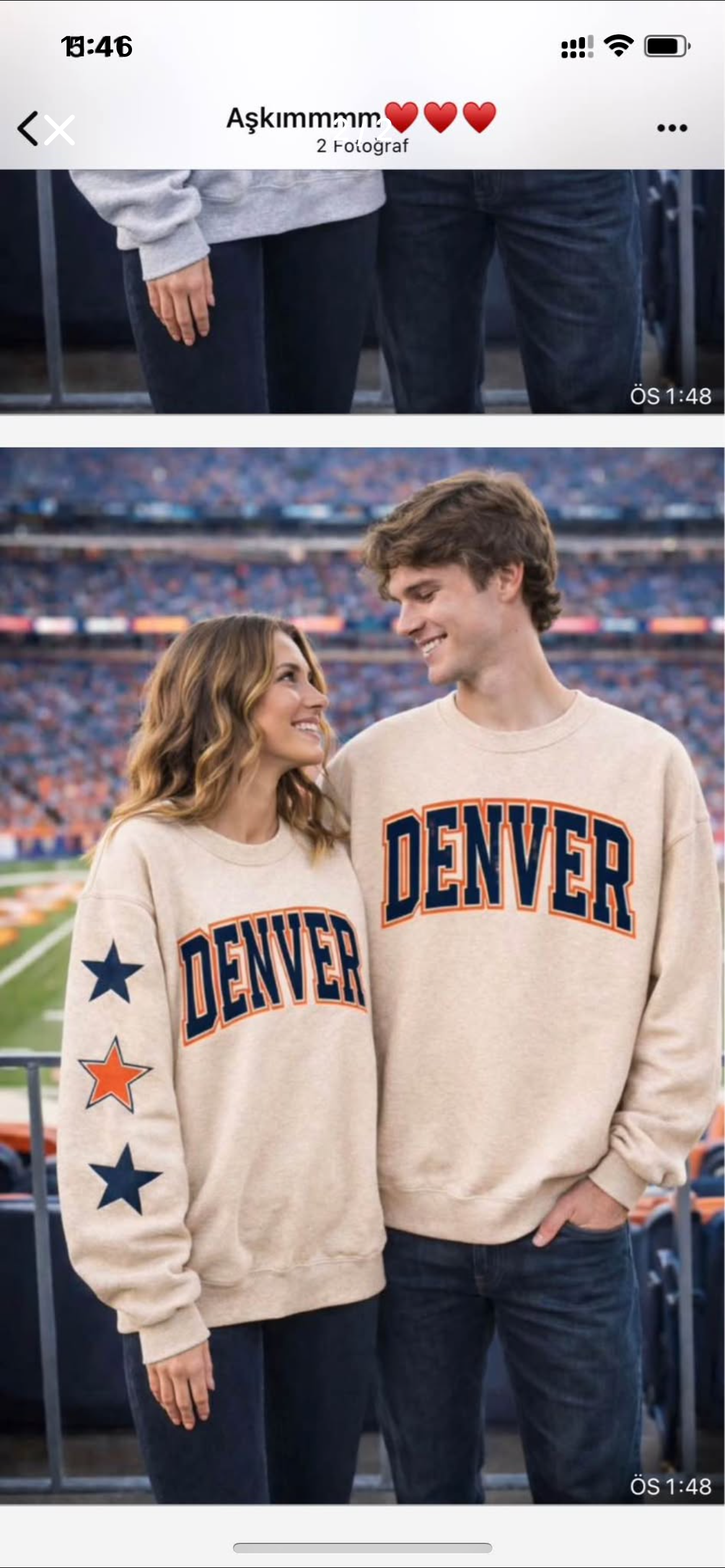 Denver Football Sweatshirt