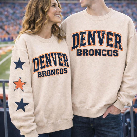 Denver Broncos Football Sweatshirt