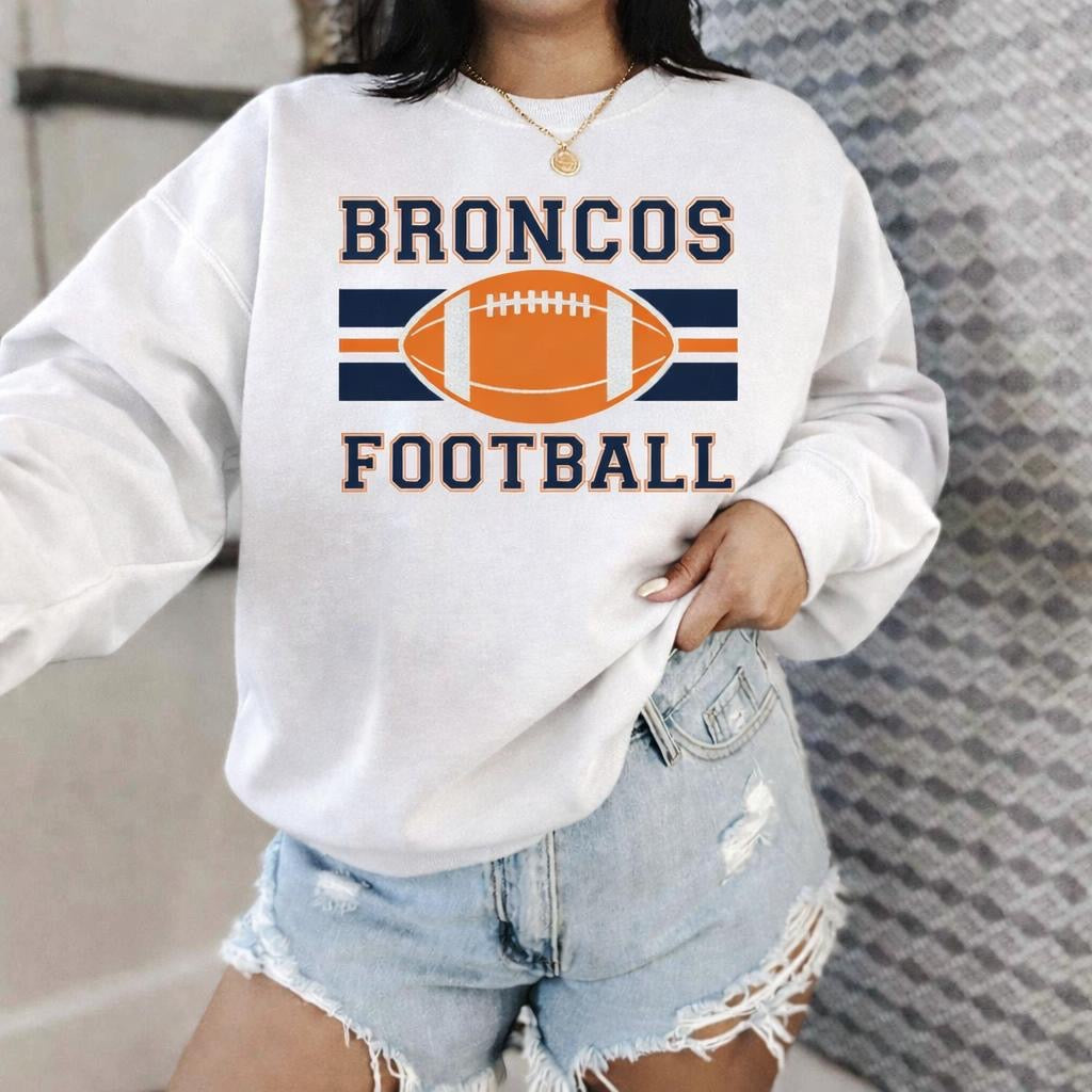 Broncos Football Sweatshirt