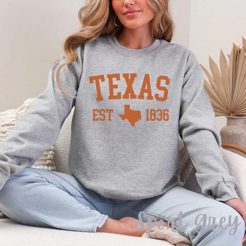 Texas EST 1836 Sweatshirt