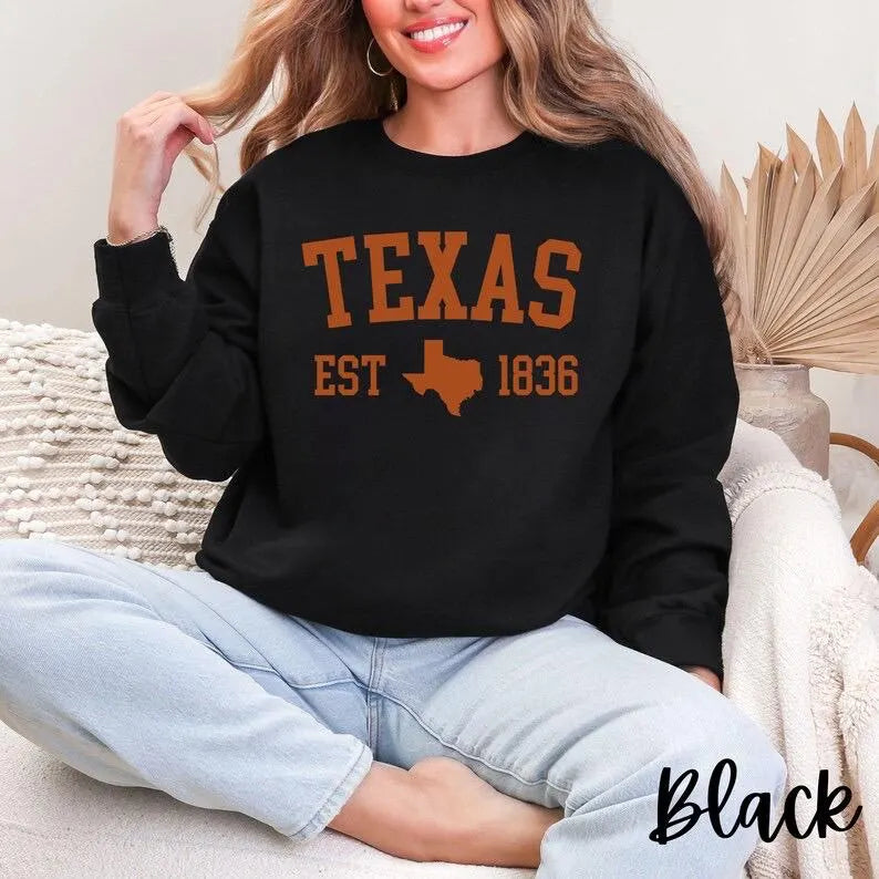 Texas EST 1836 Sweatshirt