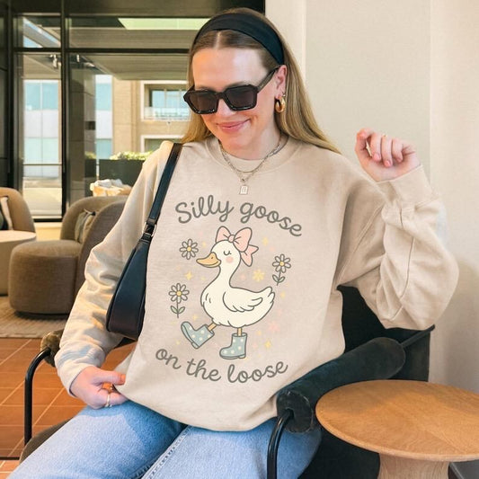Silly Goose On The Loose Sweatshirt