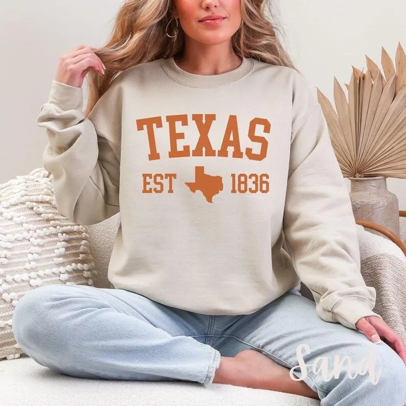 Texas EST 1836 Sweatshirt