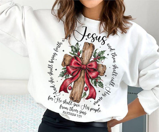 Jesus Christmas Sweatshirt