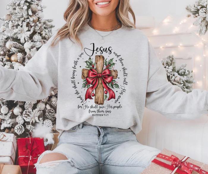 Jesus Christmas Sweatshirt
