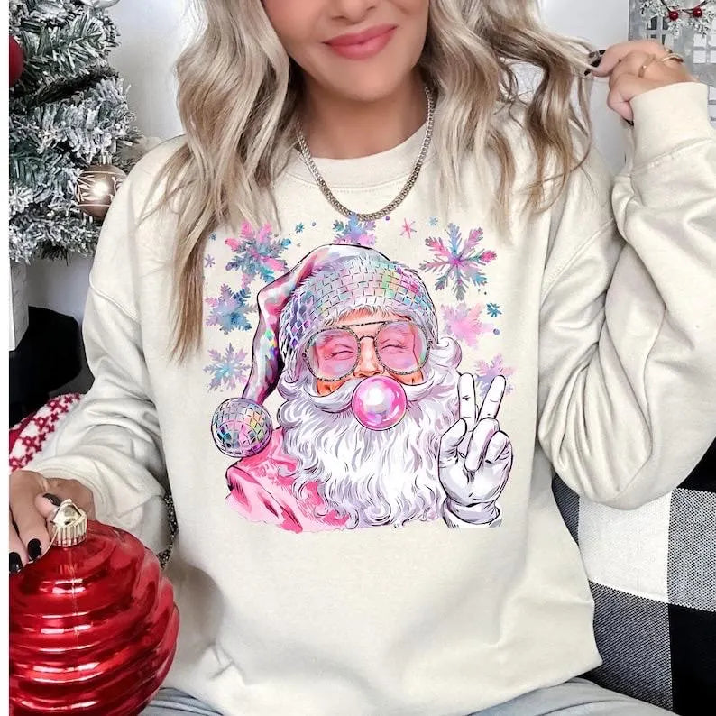 Santa Bubblegum Sweatshirt