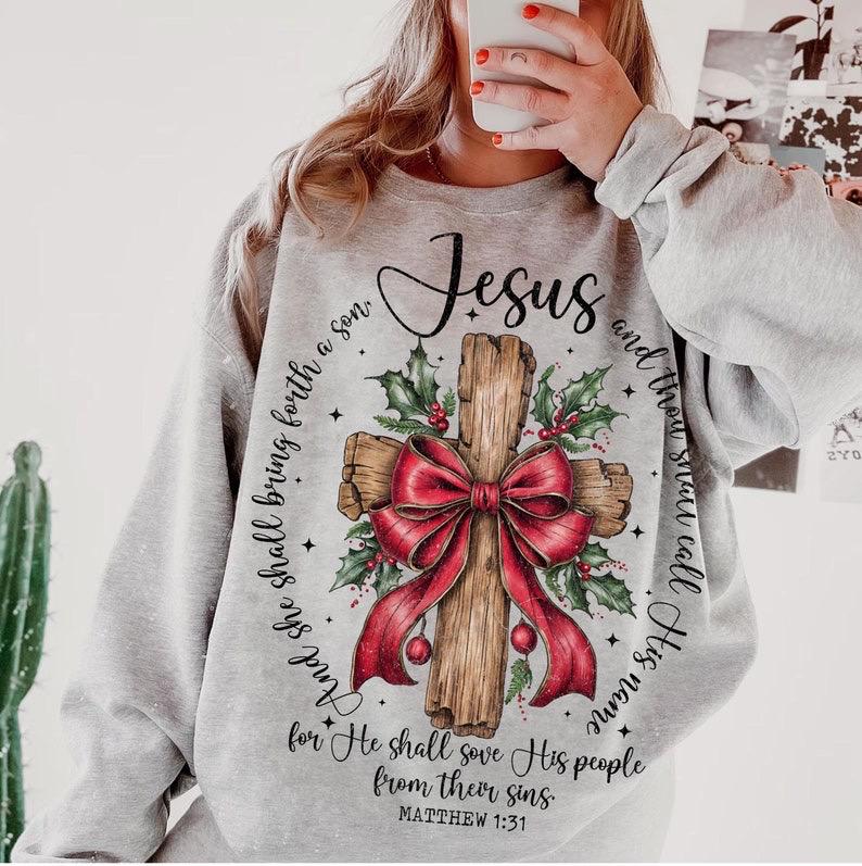 Jesus Christmas Sweatshirt
