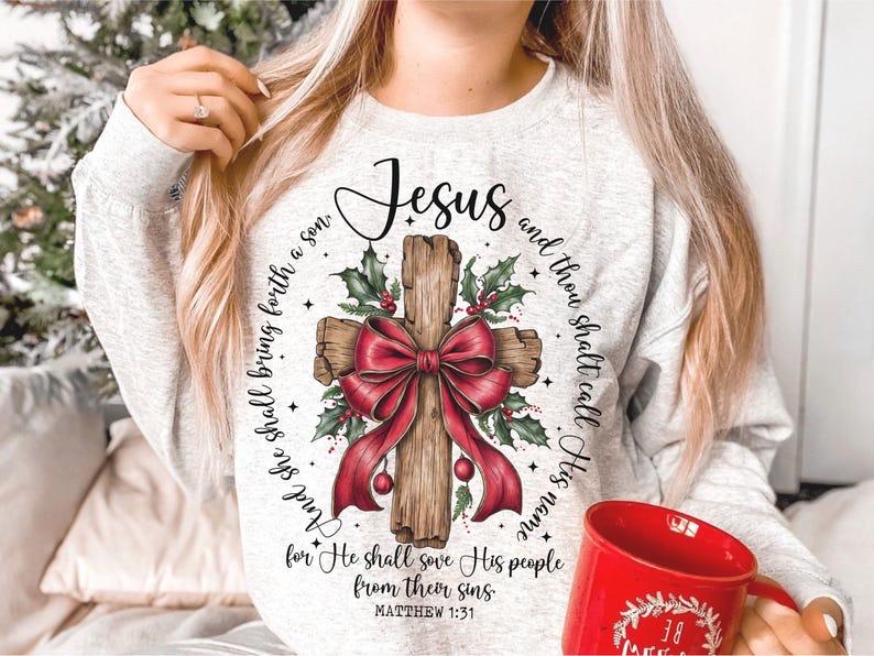 Jesus Christmas Sweatshirt