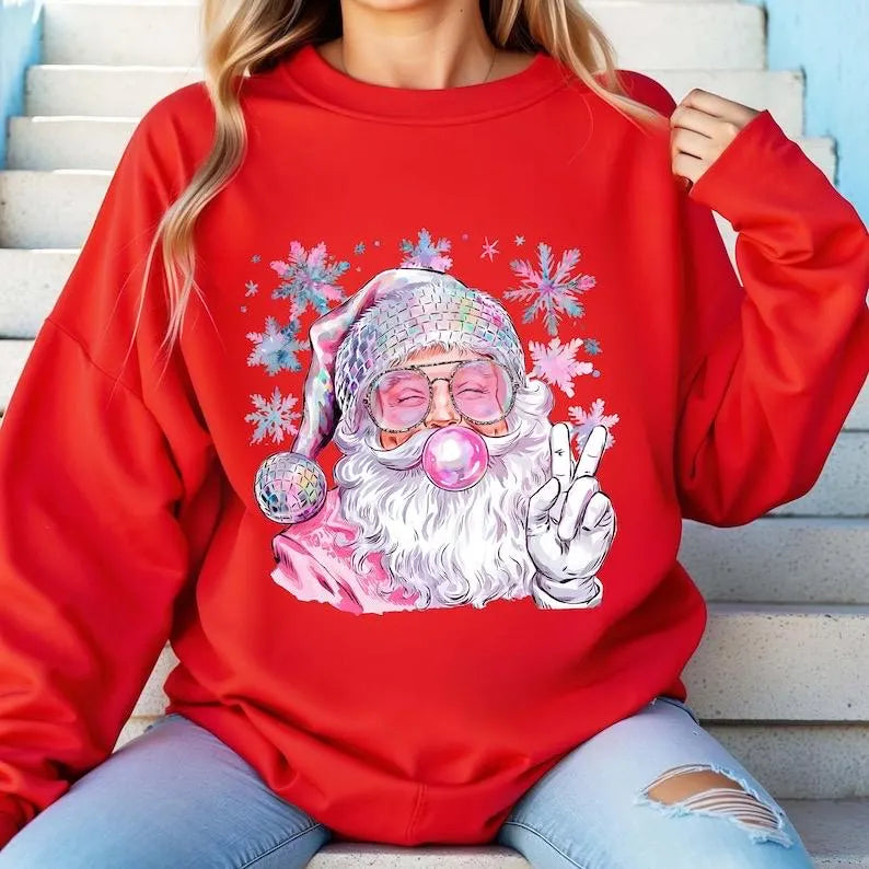 Santa Bubblegum Sweatshirt