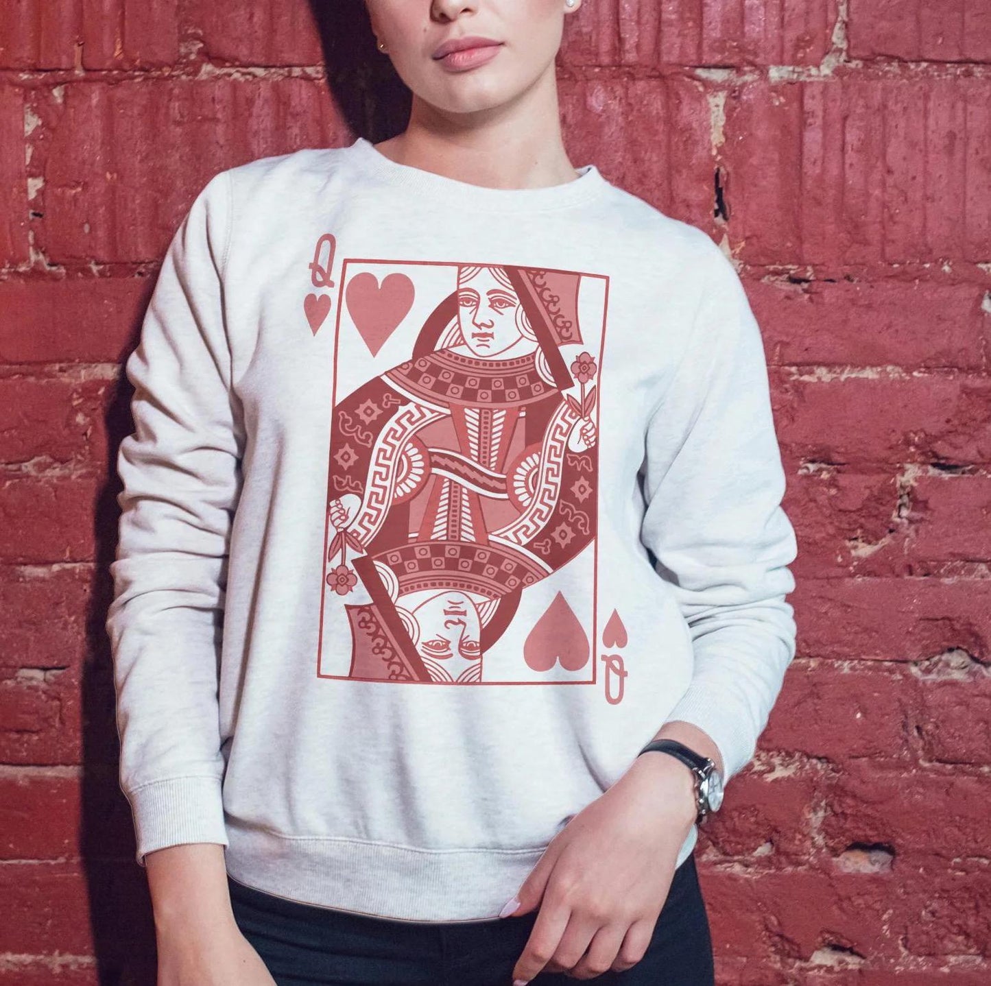 Queen of Hearts Sweatshirt