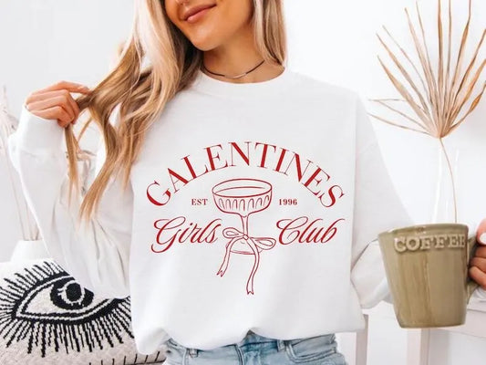 Galentines Girls Club Sweatshirt