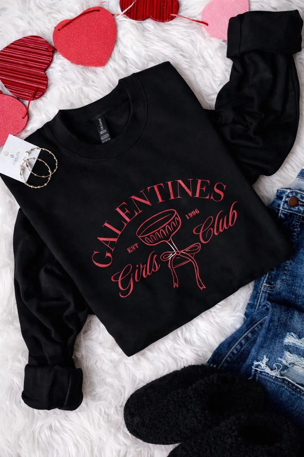Galentines Girls Club Sweatshirt
