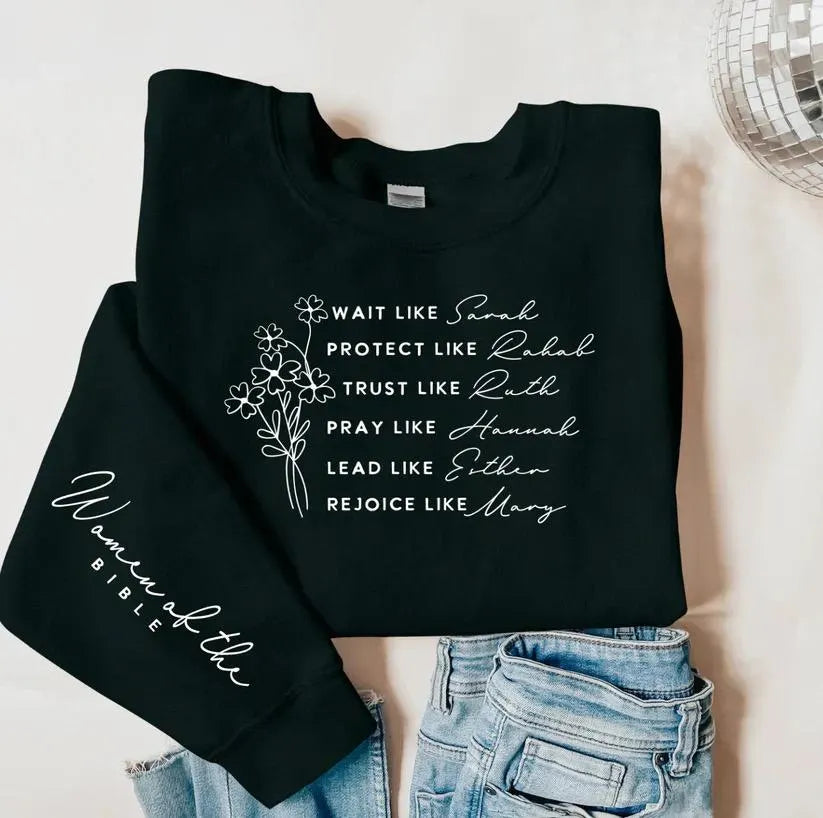 Wait Like Sarah Christian Sweatshirt