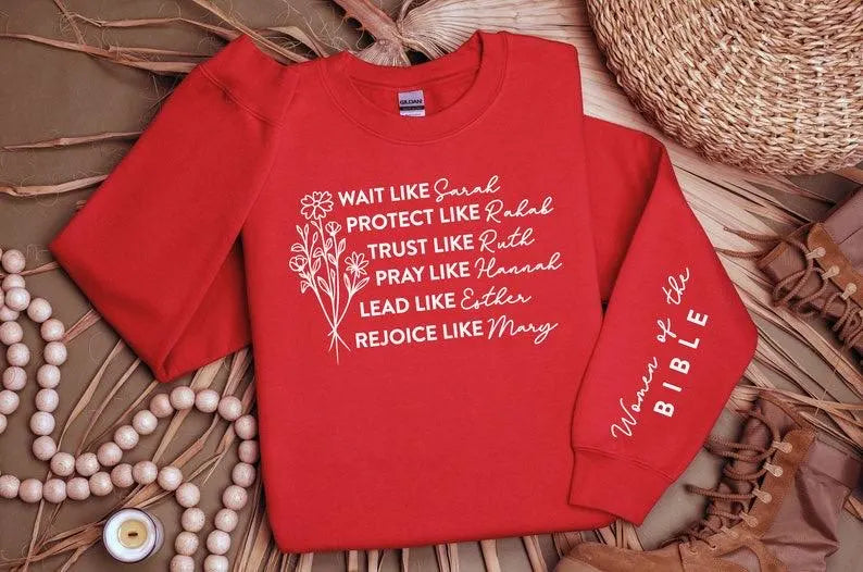 Wait Like Sarah Christian Sweatshirt