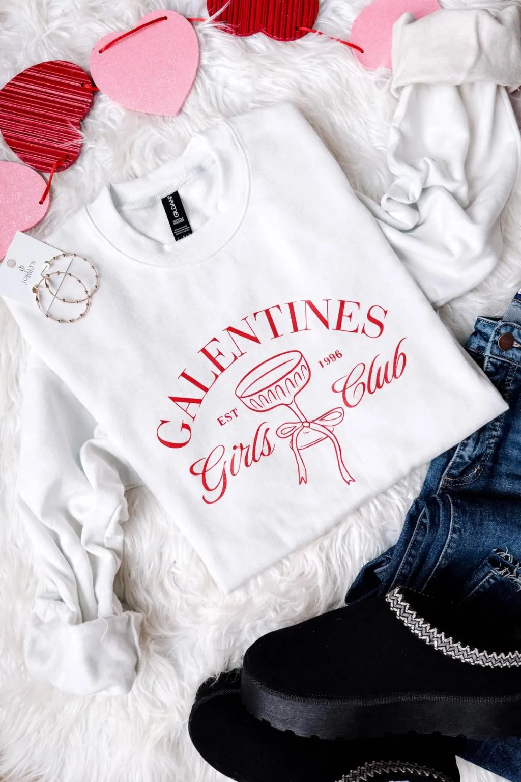 Galentines Girls Club Sweatshirt
