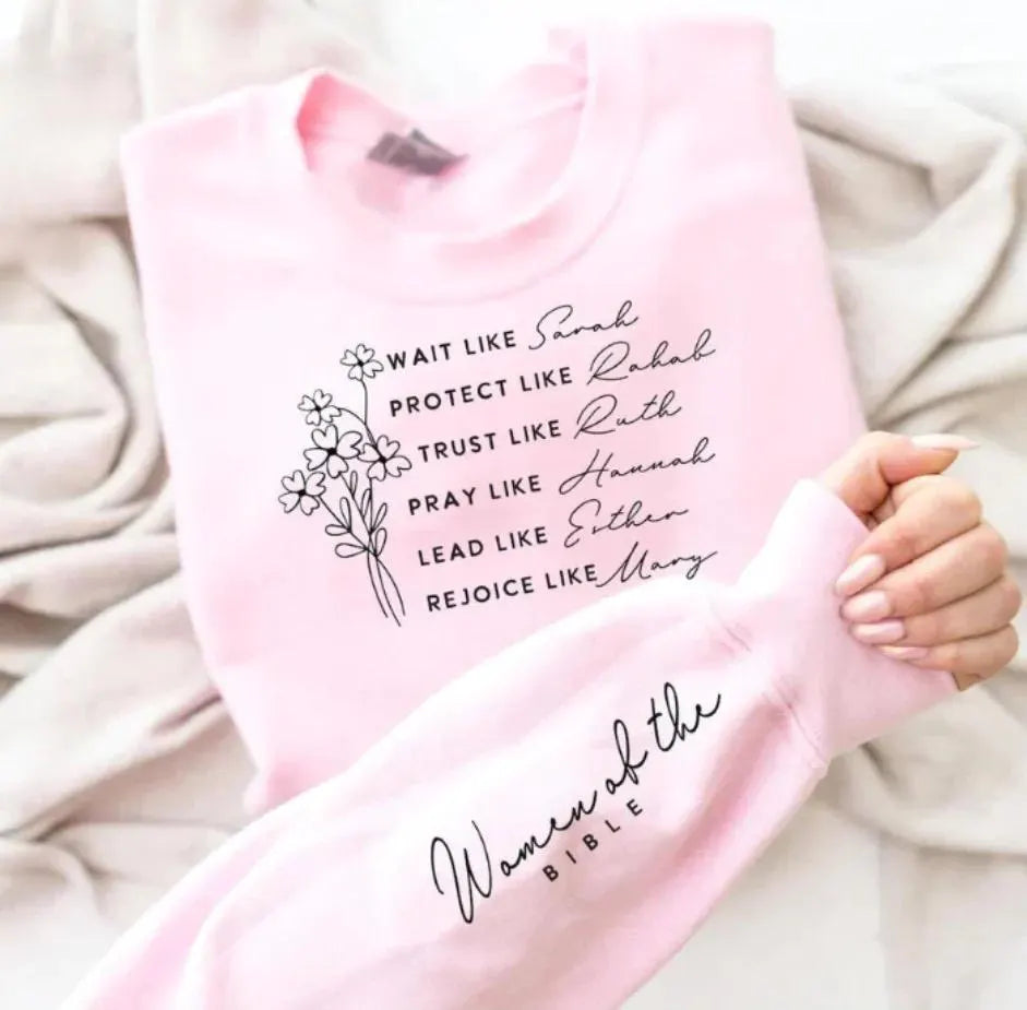 Wait Like Sarah Christian Sweatshirt