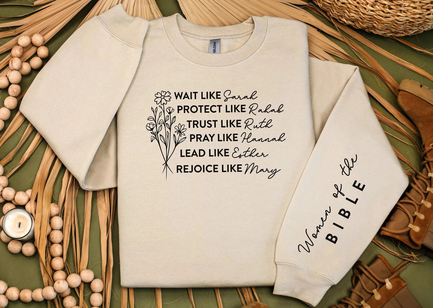 Wait Like Sarah Christian Sweatshirt