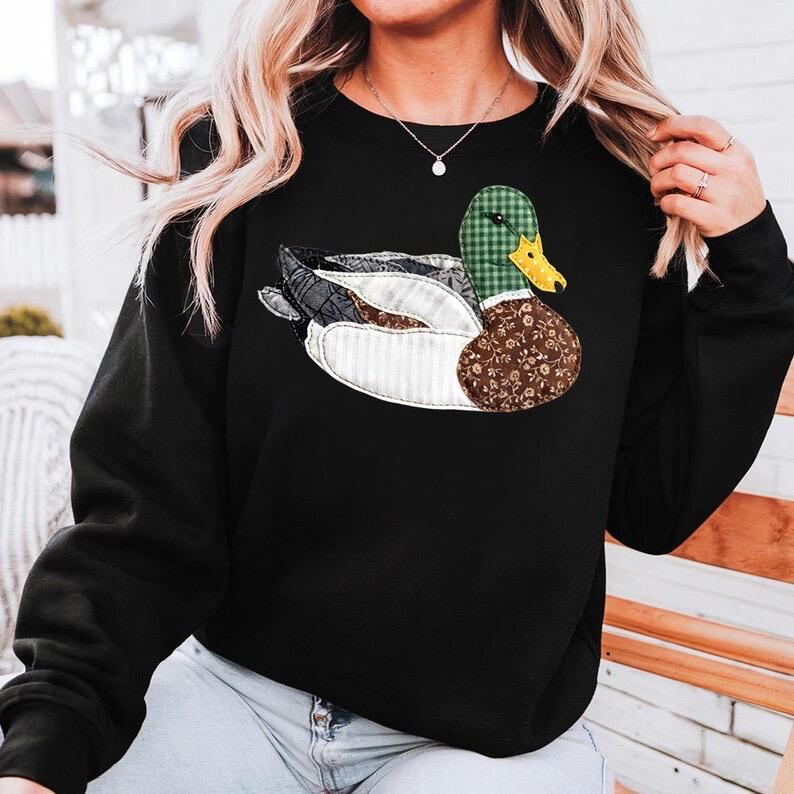 Cute Mallard Duck Sweatshirt
