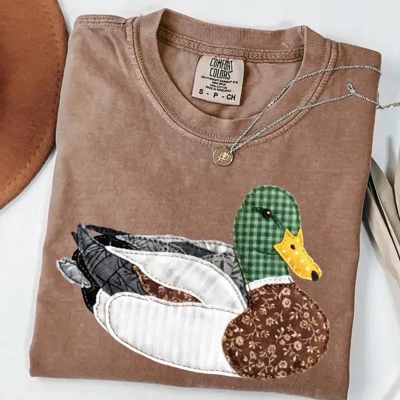 Patchwork Duck Shirt
